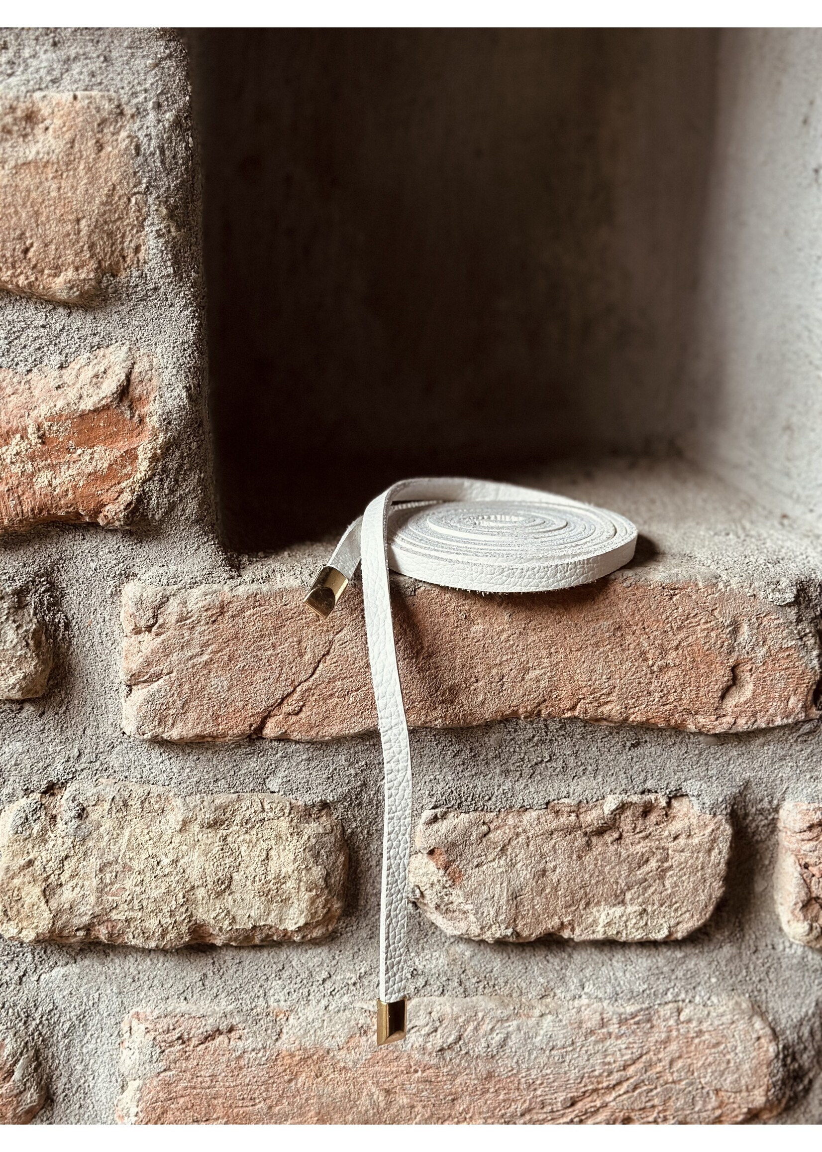 Valerie wrap belt white One Size
