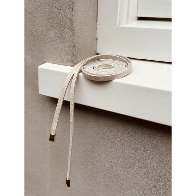 Valerie wrap belt beige One Size