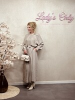 Myona long dress taupe One Size