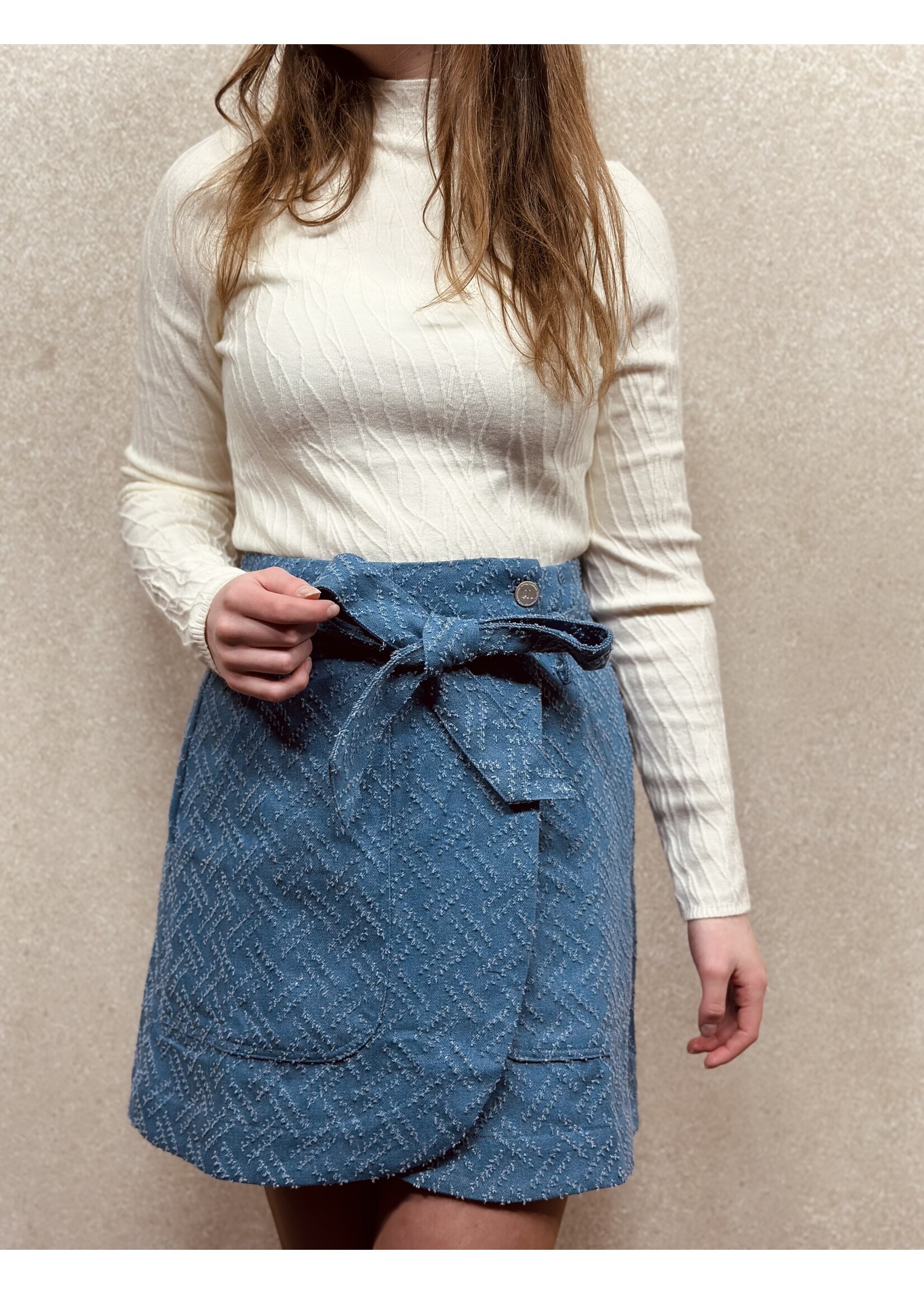 Lofty Manner Lofty Manner Vive skirt denim blue
