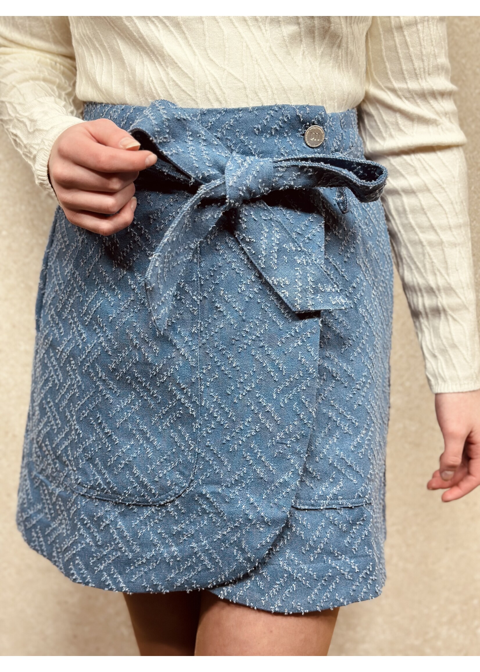 Lofty Manner Lofty Manner Vive skirt denim blue