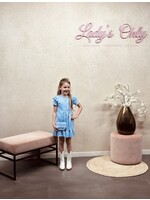Floor dress blue