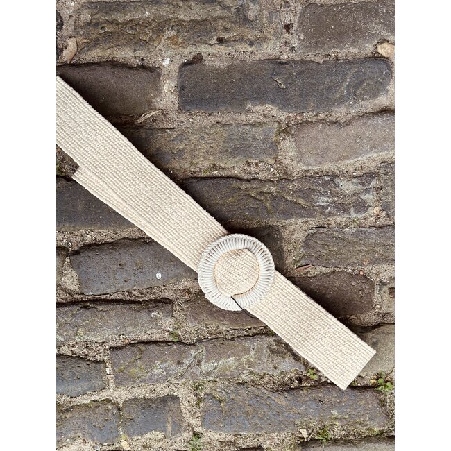 Smashed Lemon Caroline belt beige One Size