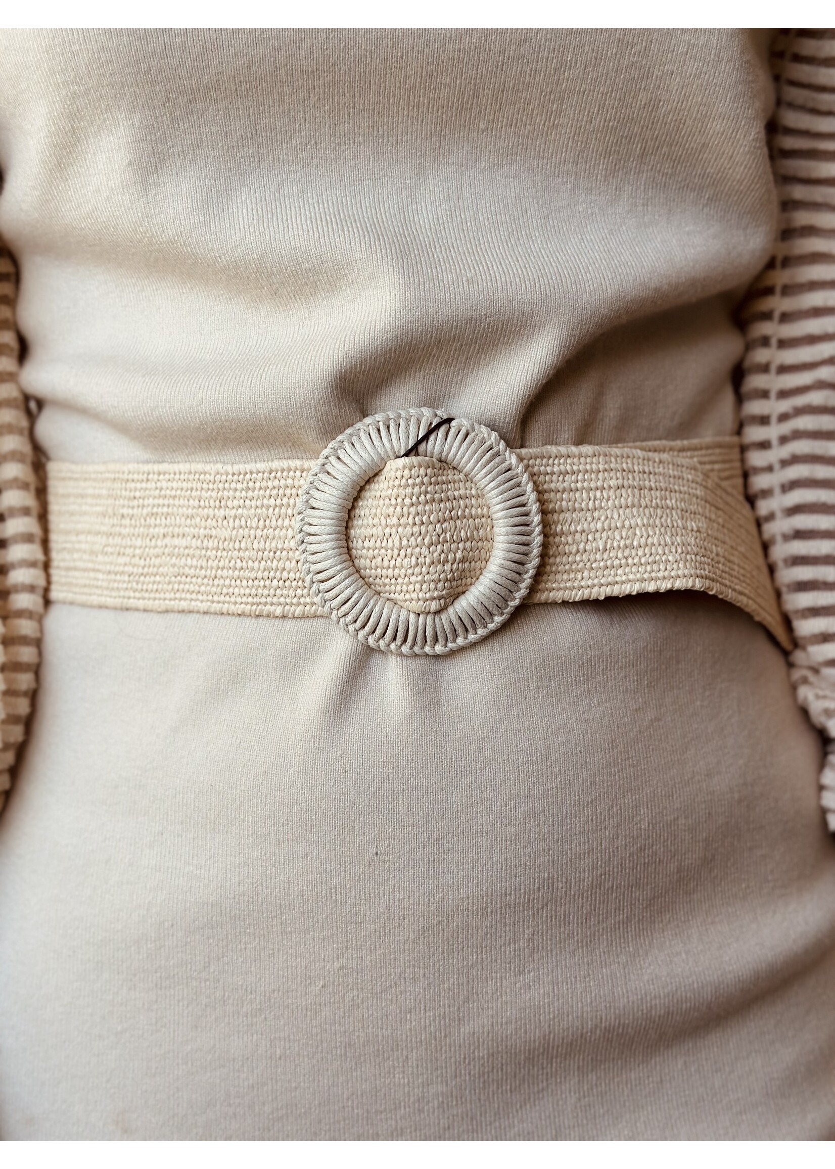Smashed Lemon Caroline belt beige One Size