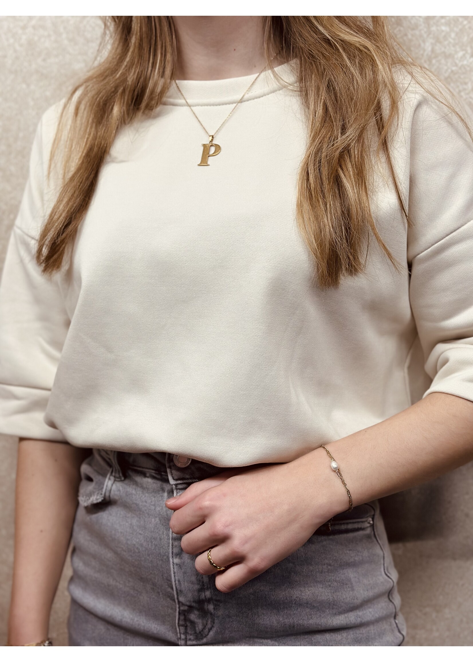 Sigrid top beige One Size