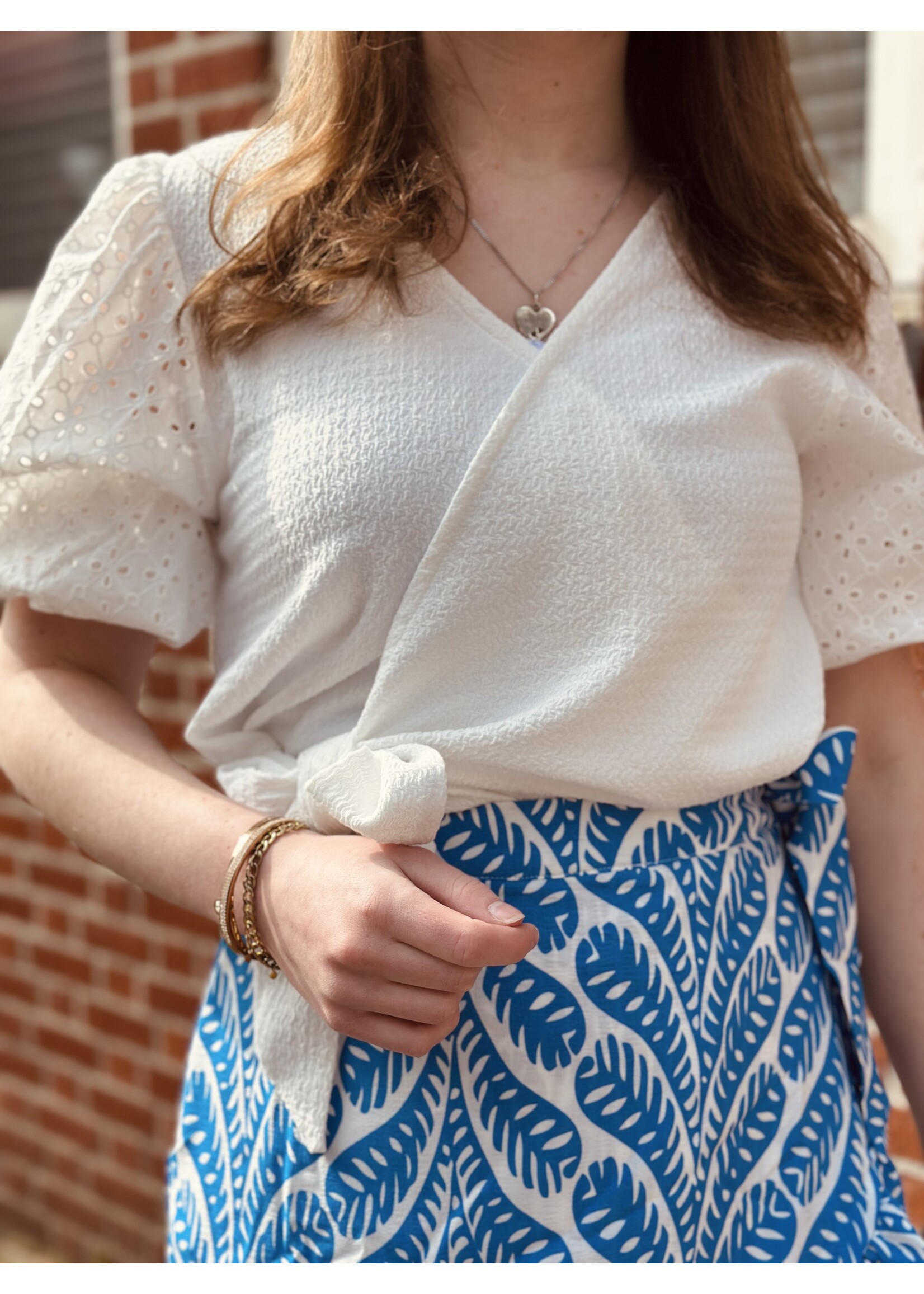 Lofty Manner Lofty Manner Nicola top white