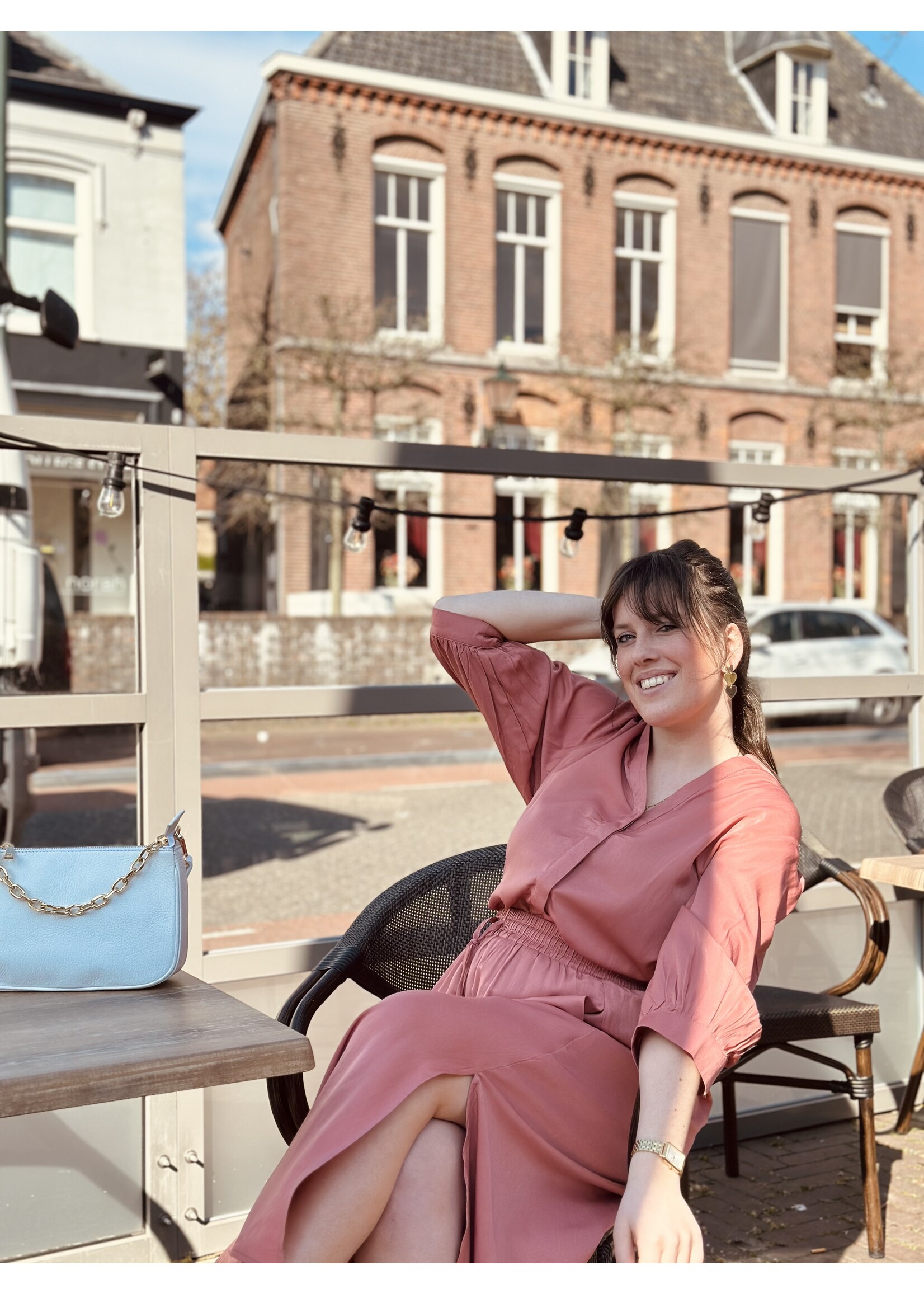 Smashed Lemon Smashed Lemon Veeraly blouse dark pink