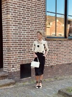 Smashed Lemon Smashed Lemon Leanda long skirt black