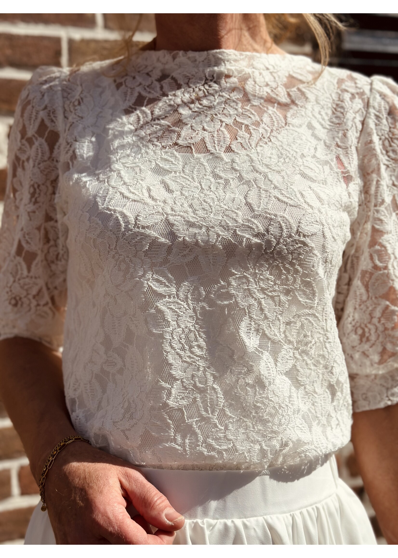 Elvira Elvira Cristy top offwhite