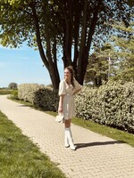Smashed Lemon Smashed Lemon Doriena dress gold
