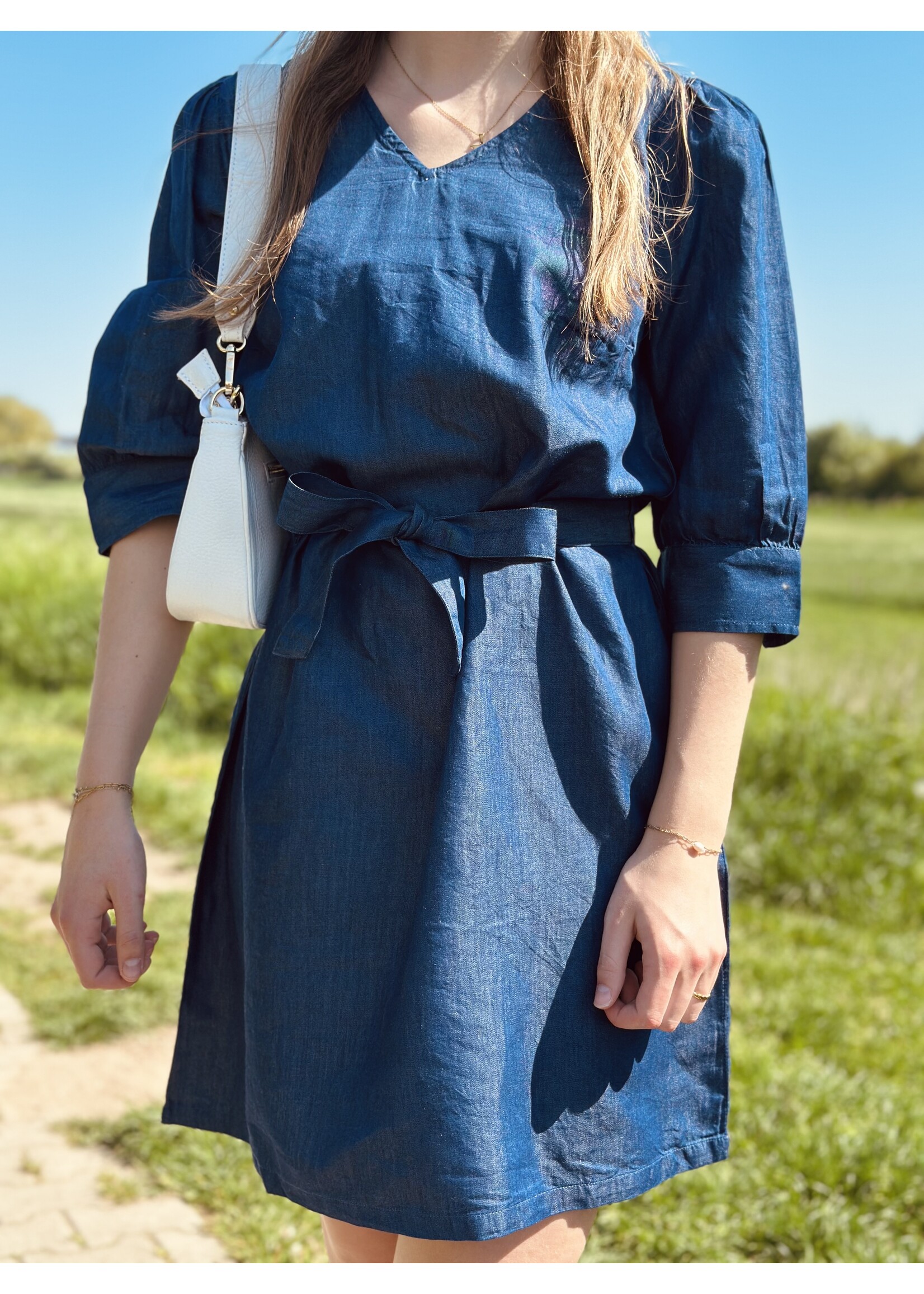 Ze-Ze Ze-Ze Lizzy dress denim blue