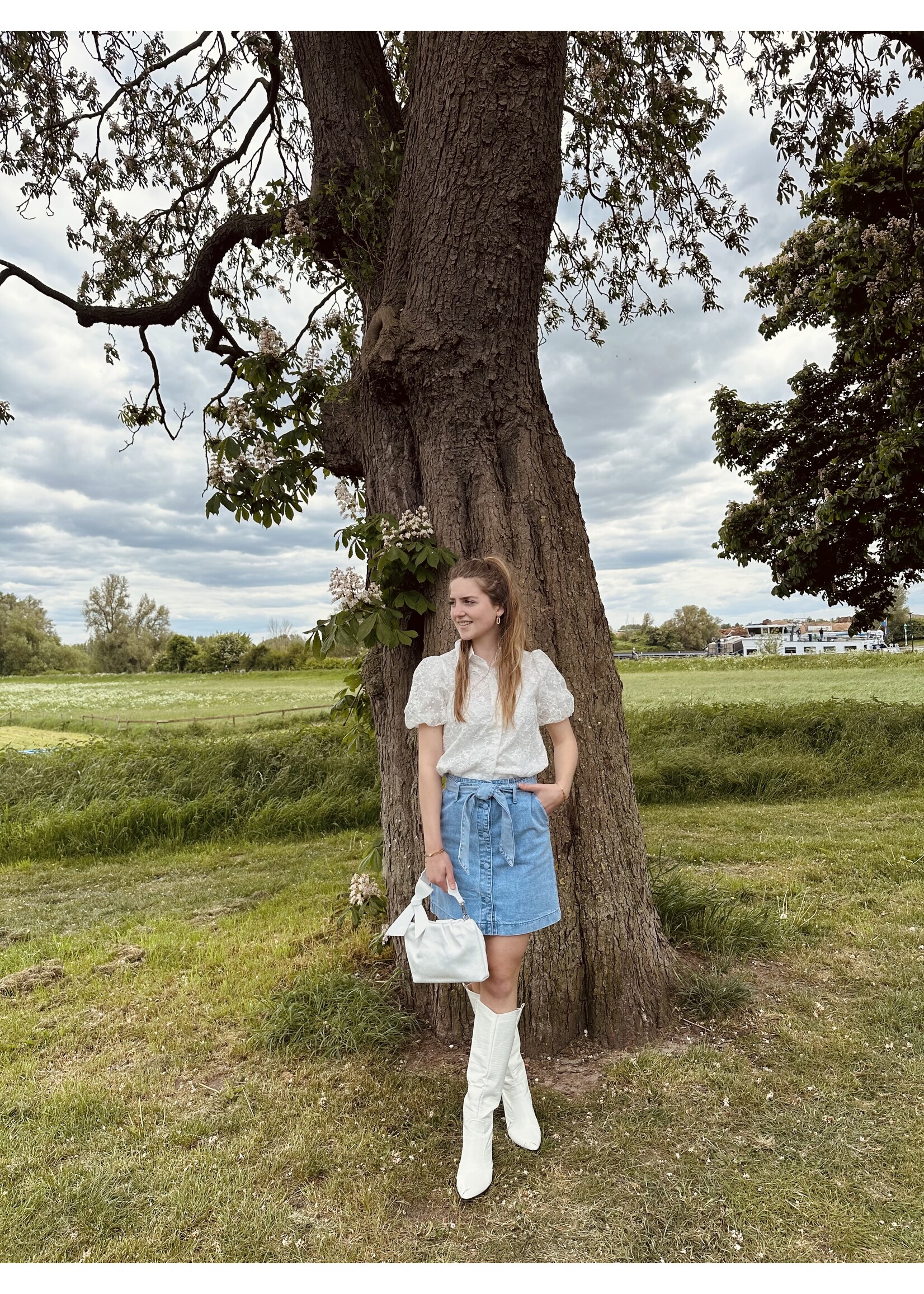 Oria skirt denim blue