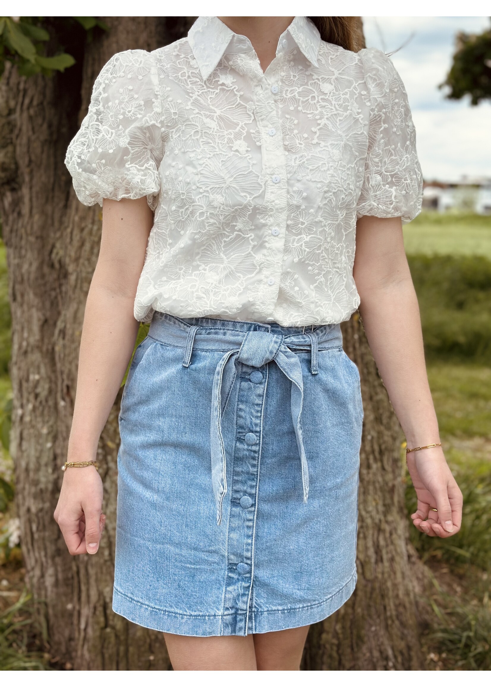 Oria skirt denim blue