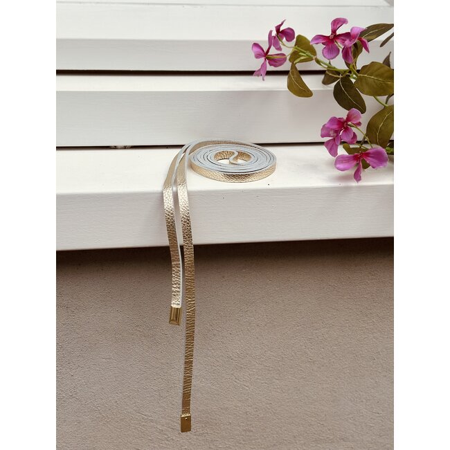 Valerie wrap belt gold One Size