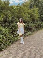 Farah top yellow