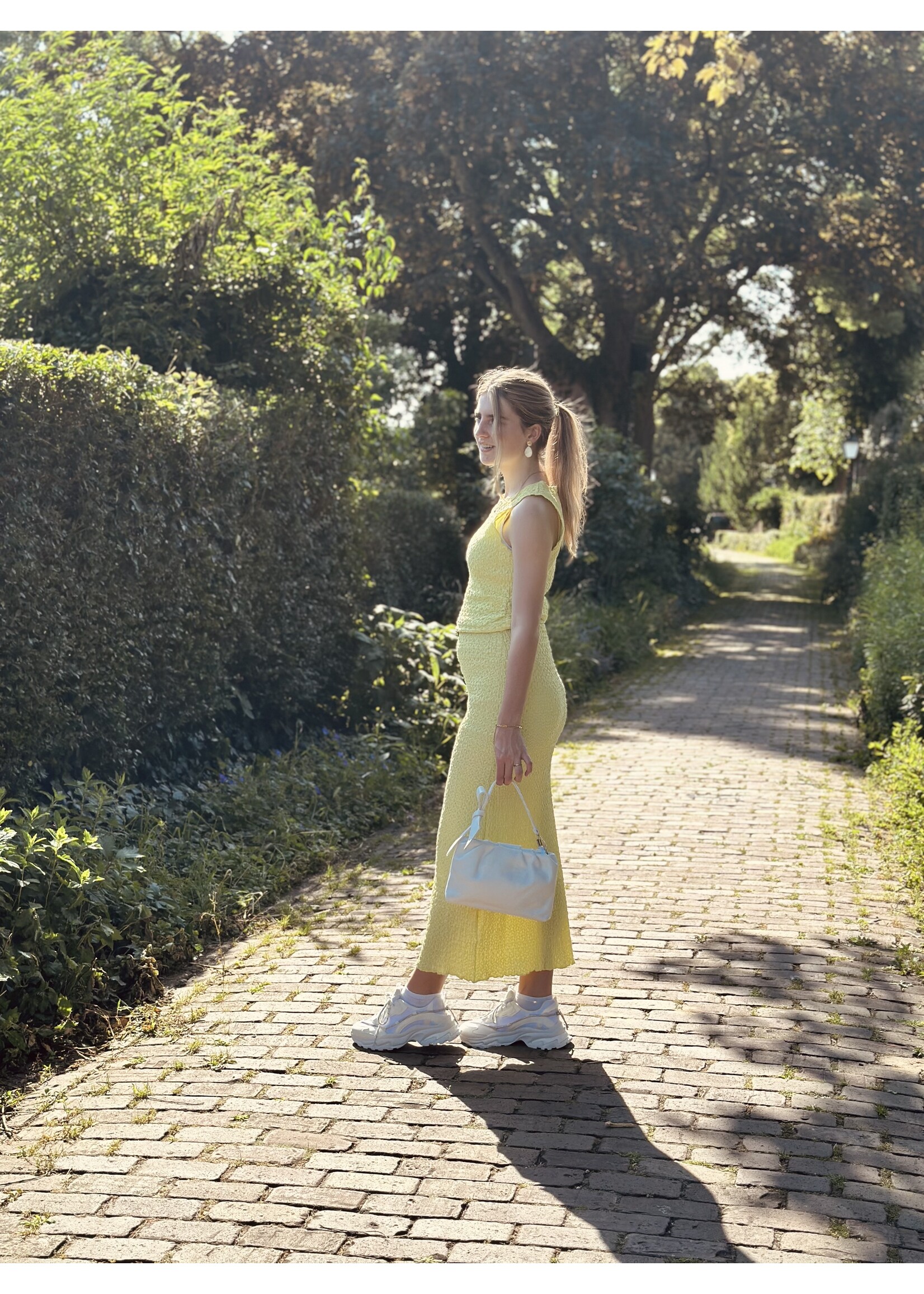 Guusje top light green
