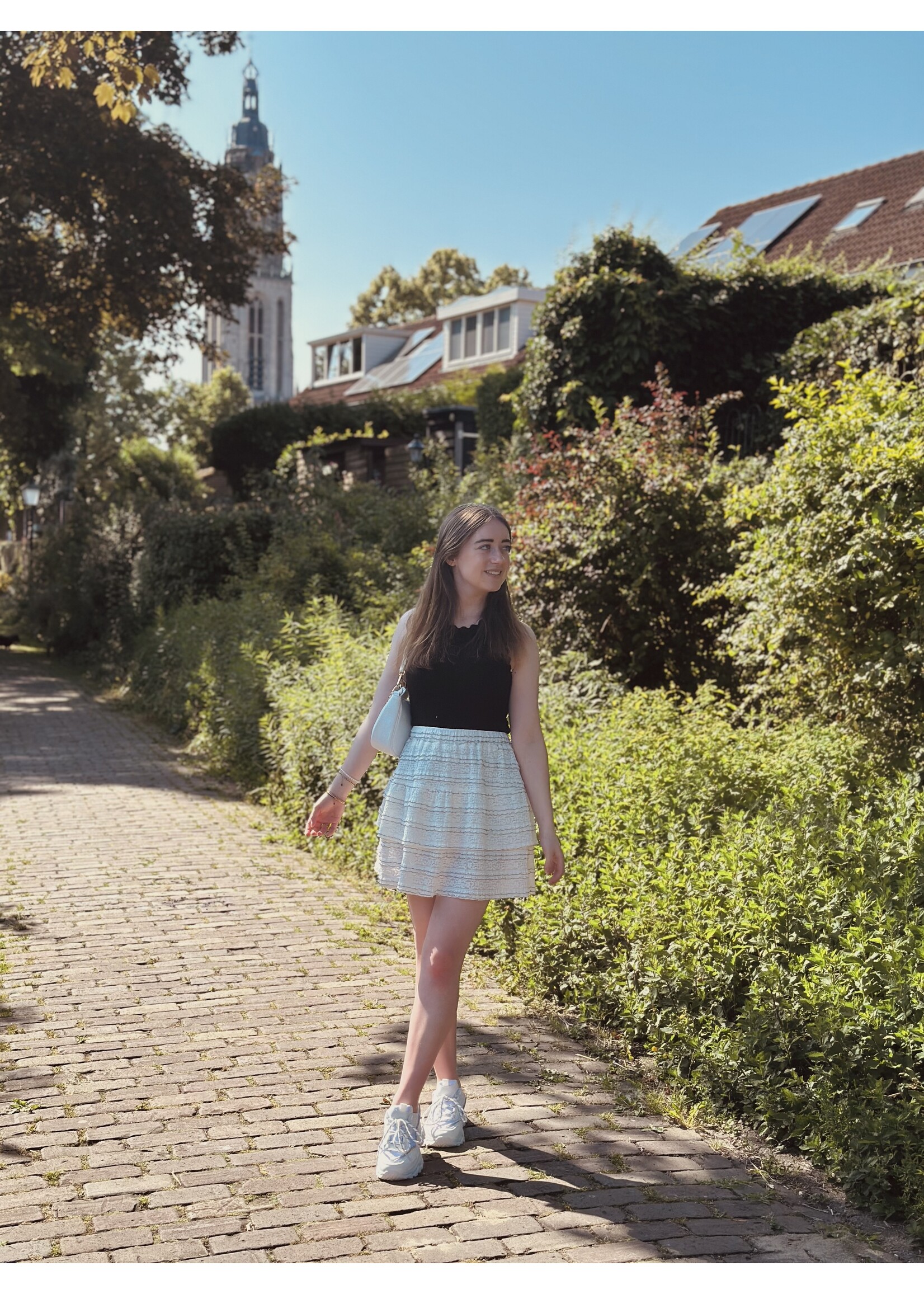 Lizzymarie skirt white