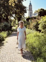 Rosa dress offwhite One Size