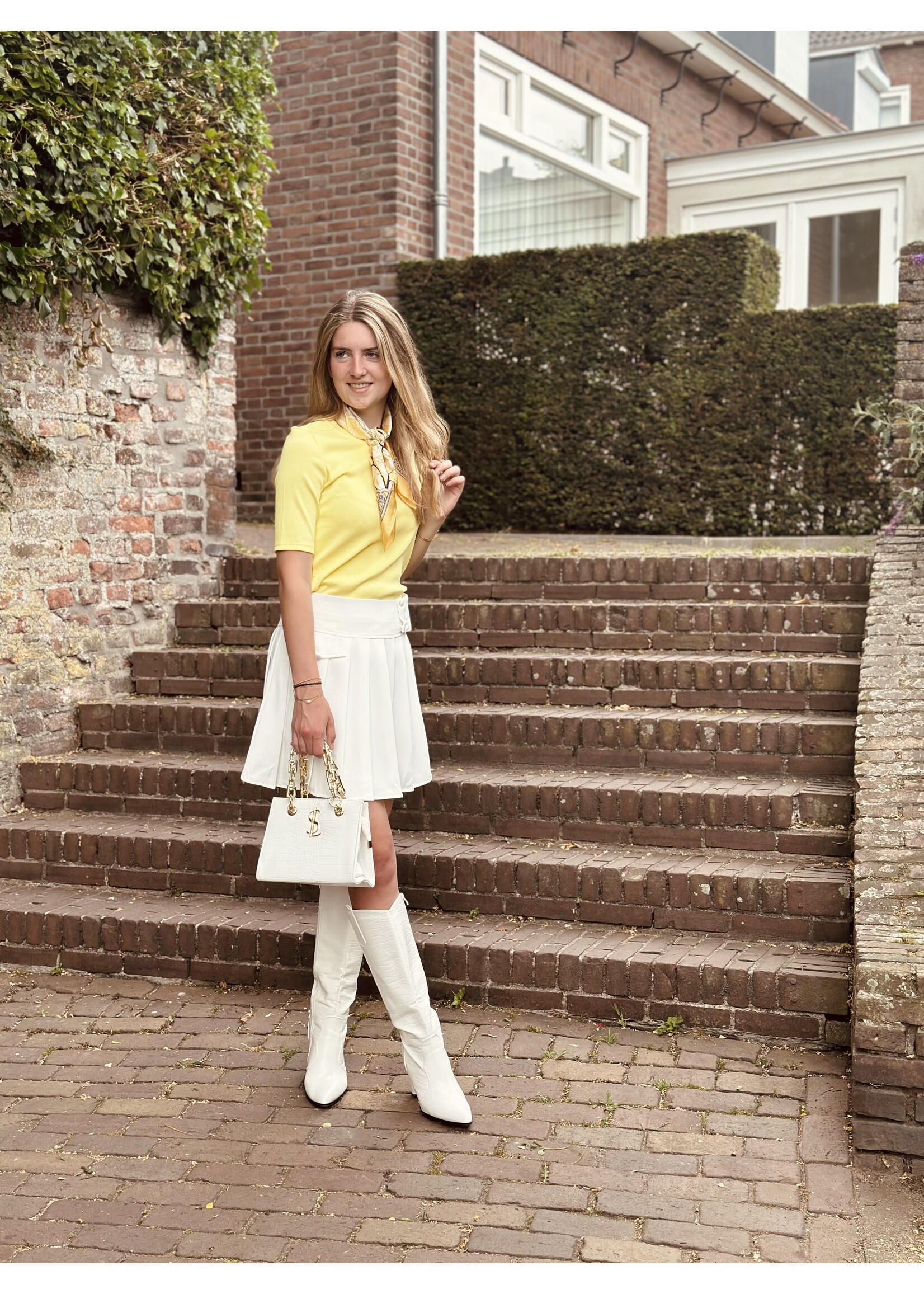 Lionora top yellow One Size