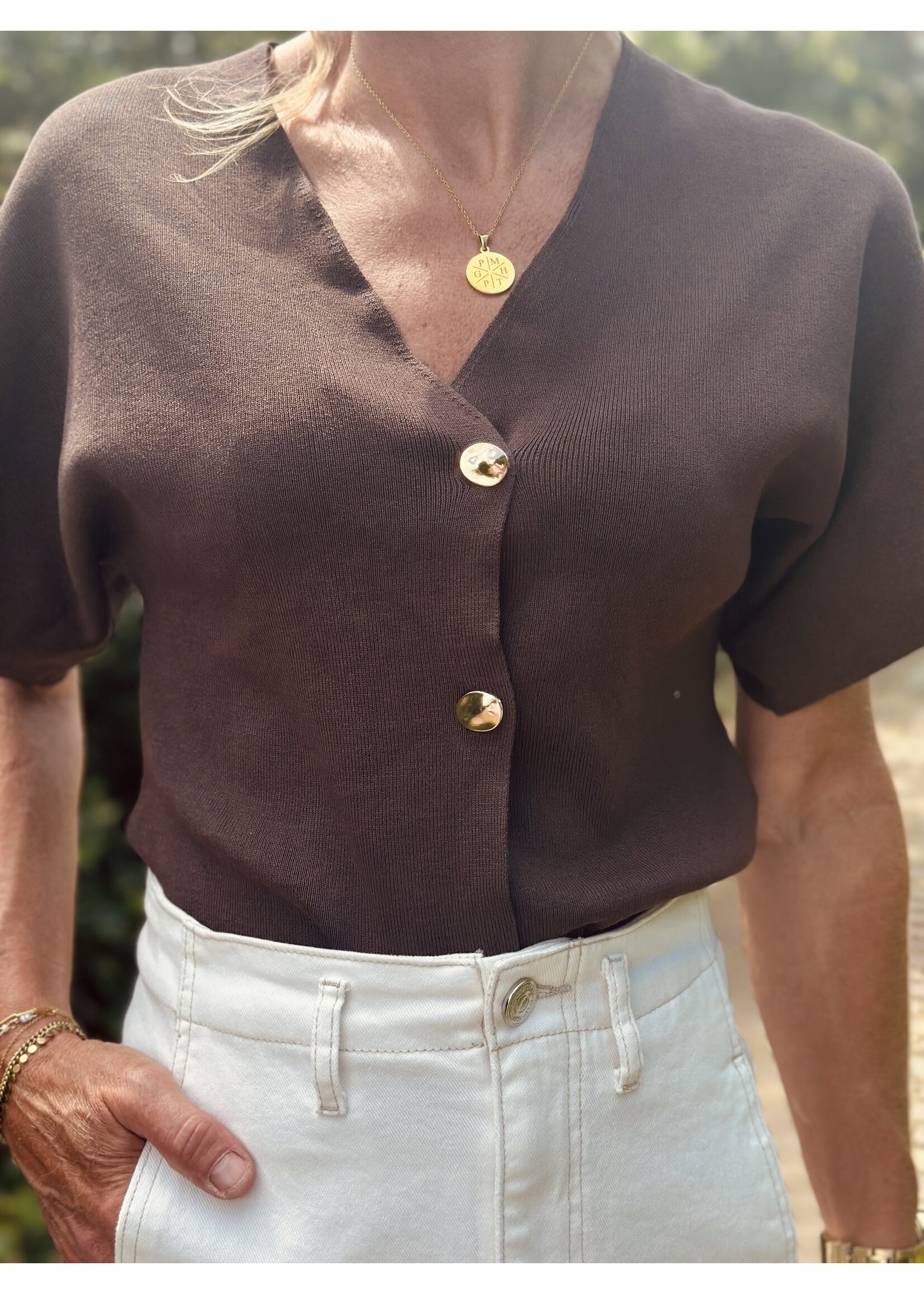 Wendy cardigan brown