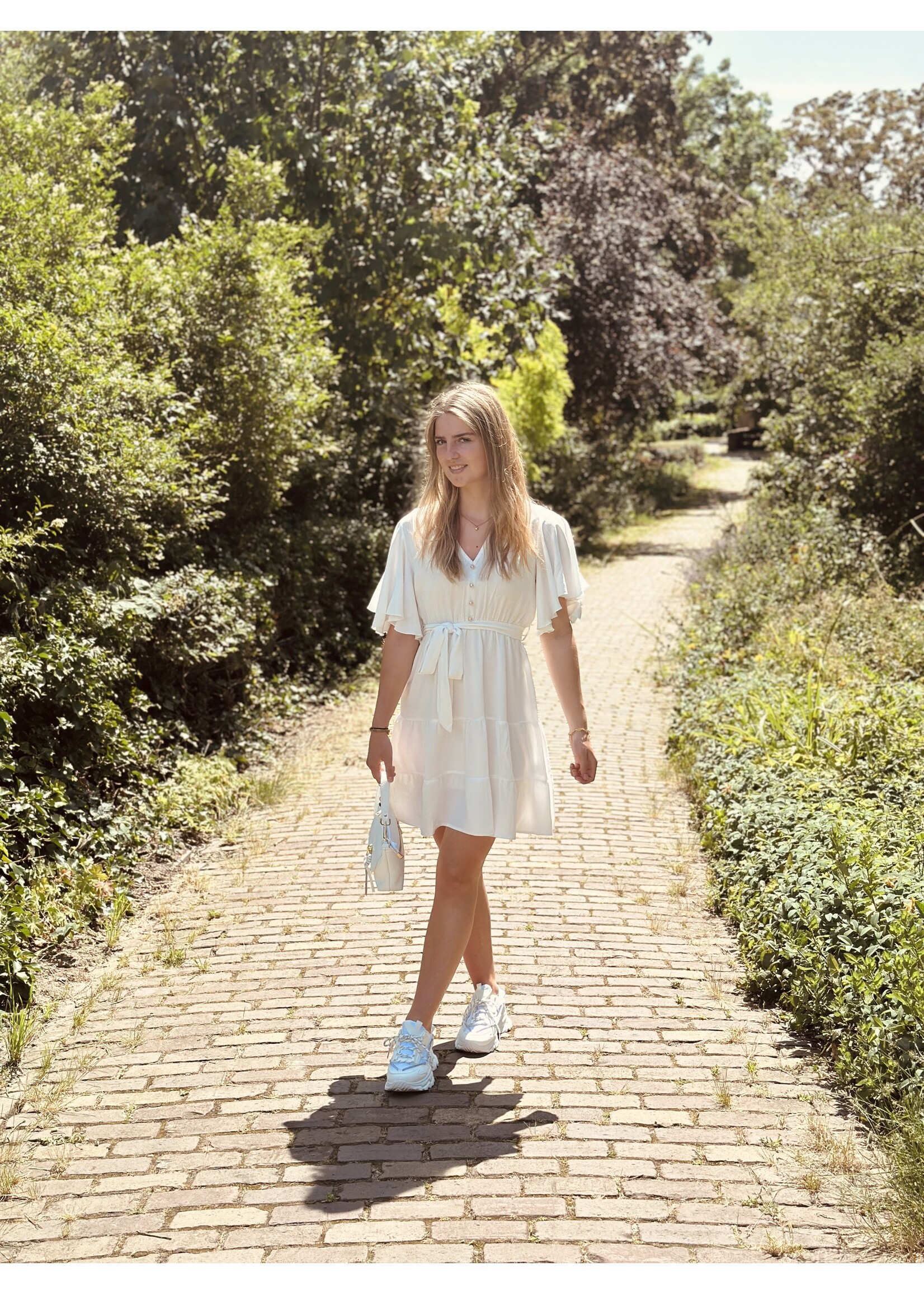 Luxy dress offwhite