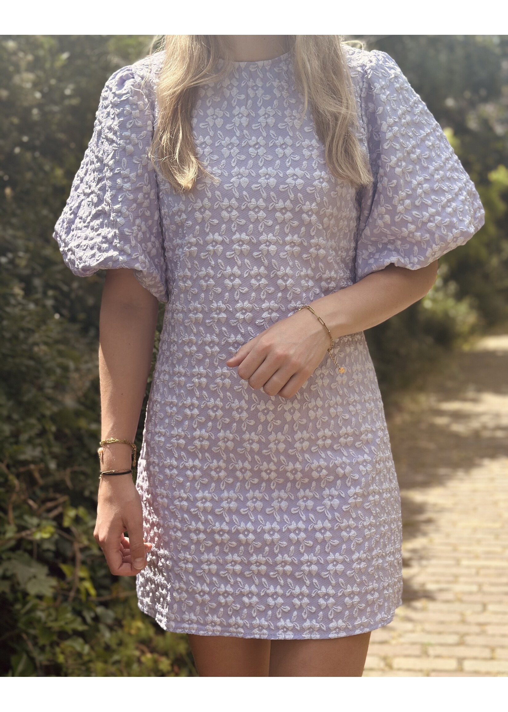 Louanna dress flower print lila