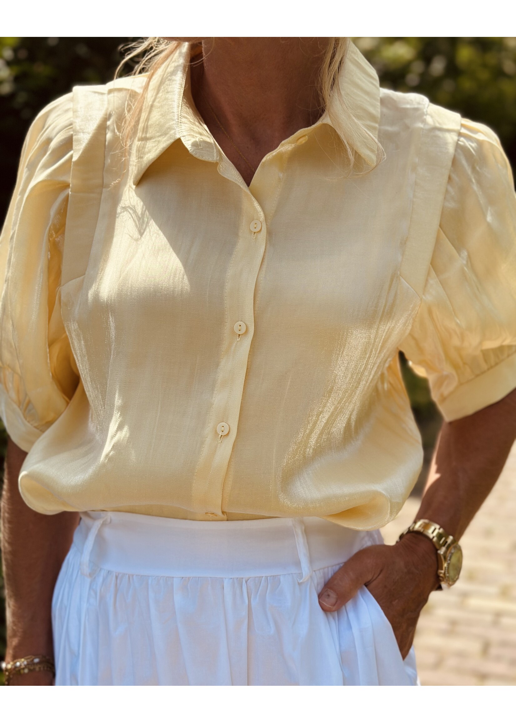 Danique blouse yellow