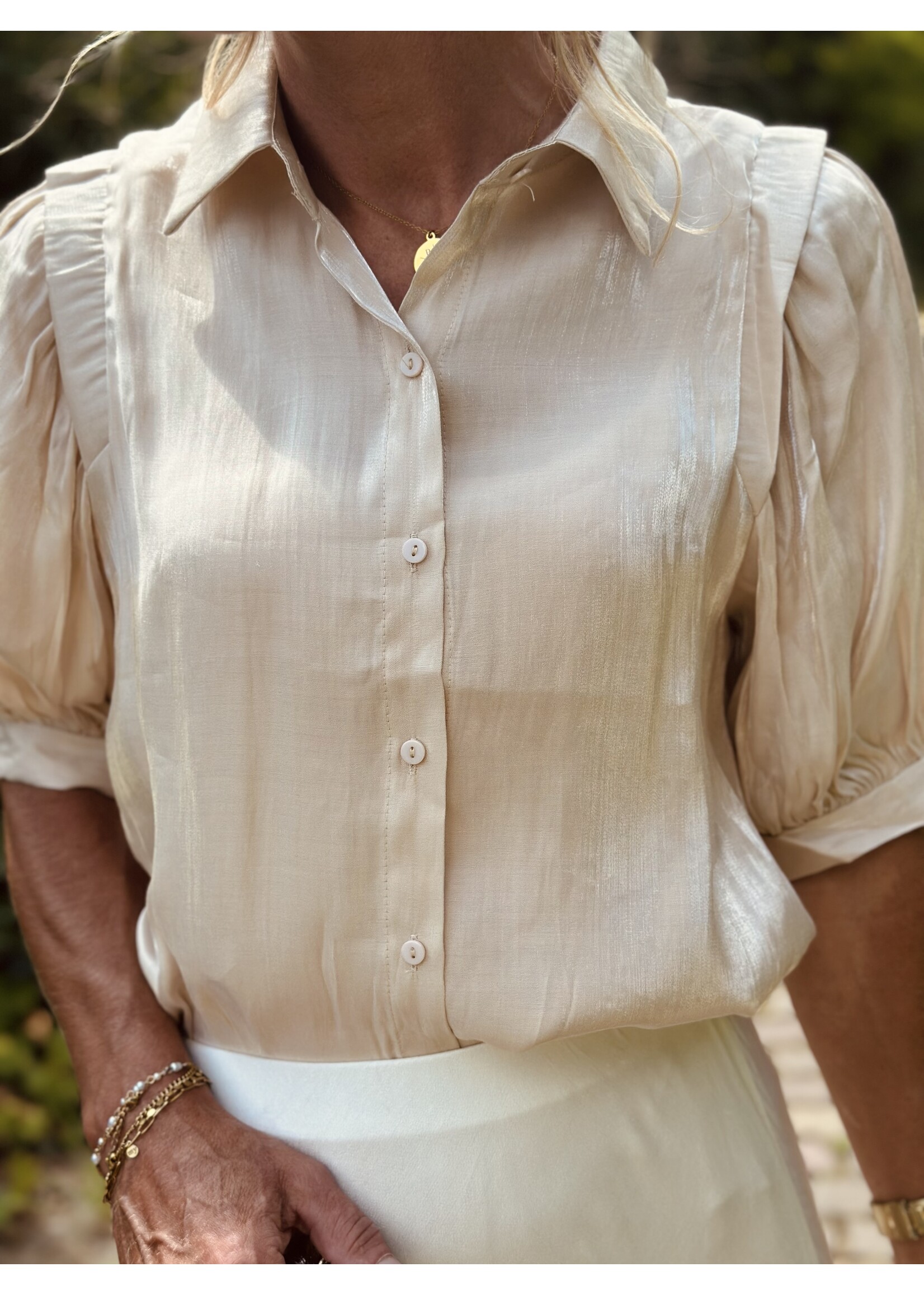 Danique blouse beige
