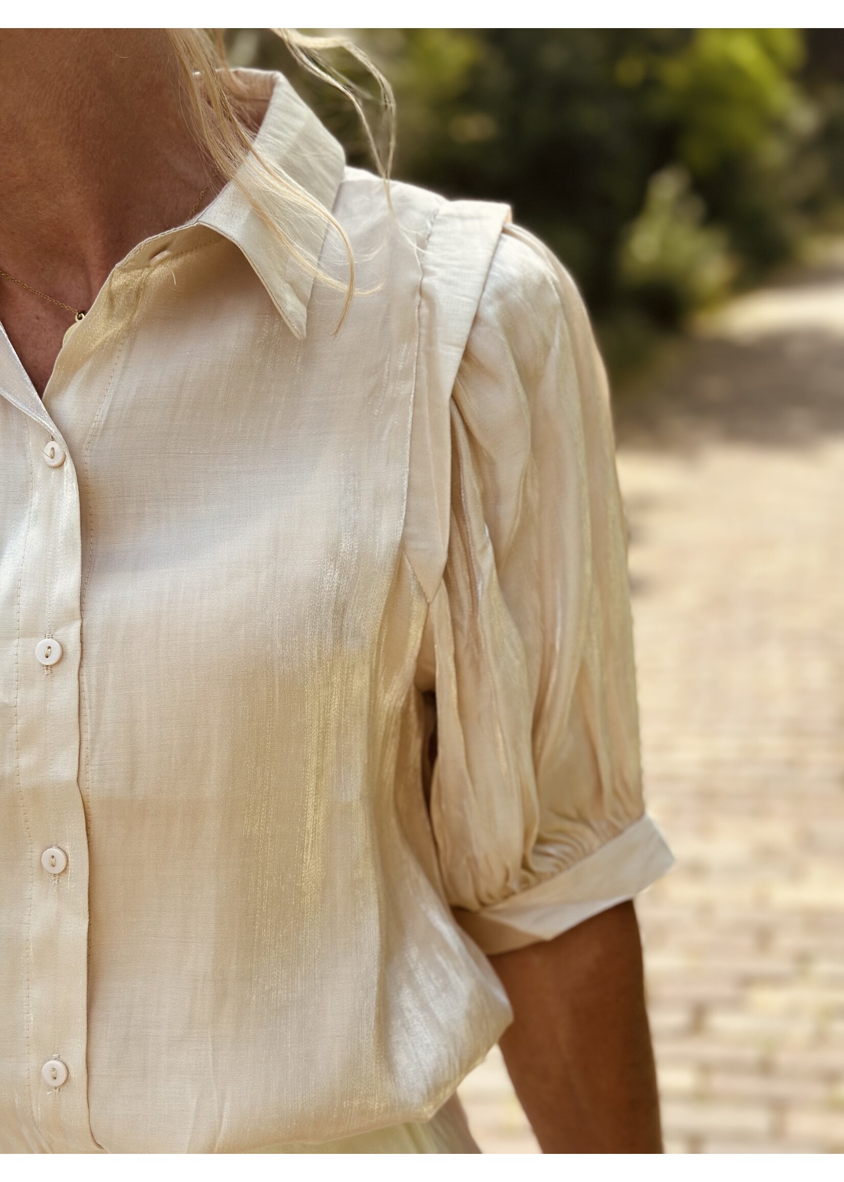 Danique blouse beige