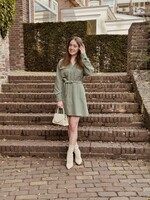 Lofty Manner Lofty Manner Gabrielle dress dark green