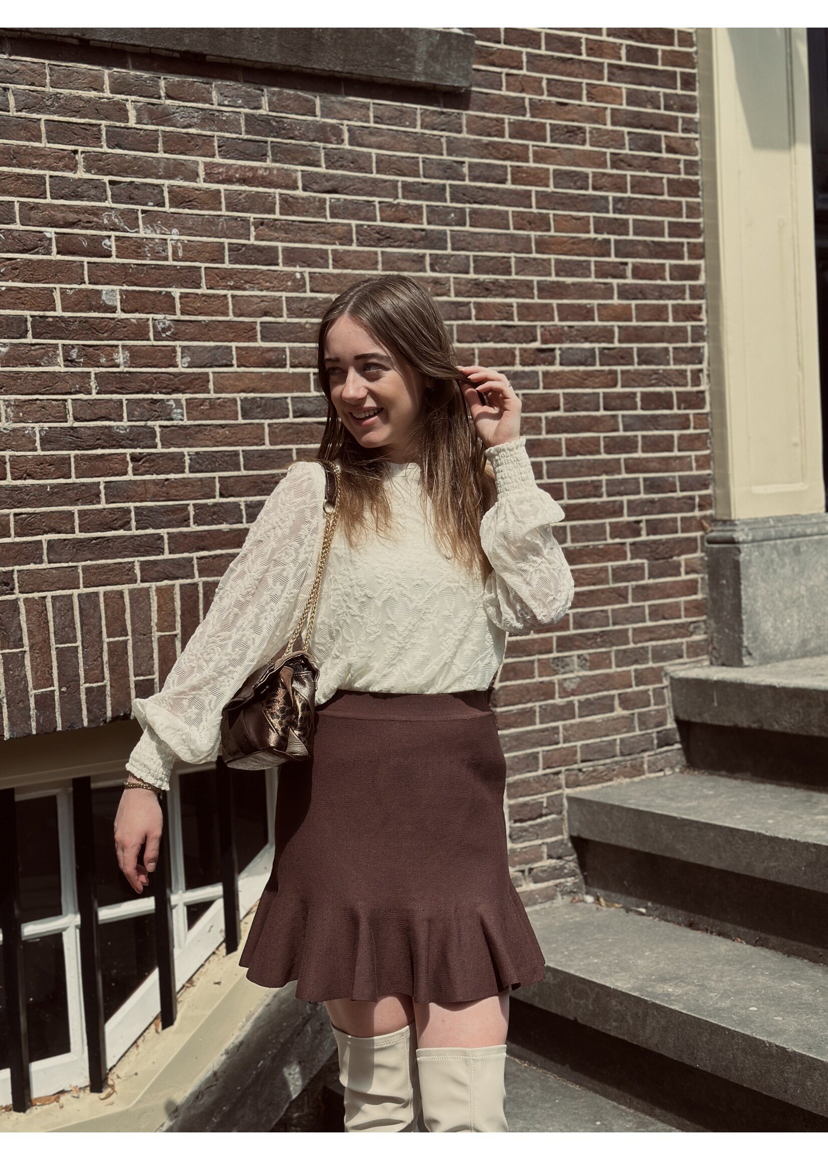 Lofty Manner Lofty Manner Hinde blouse white