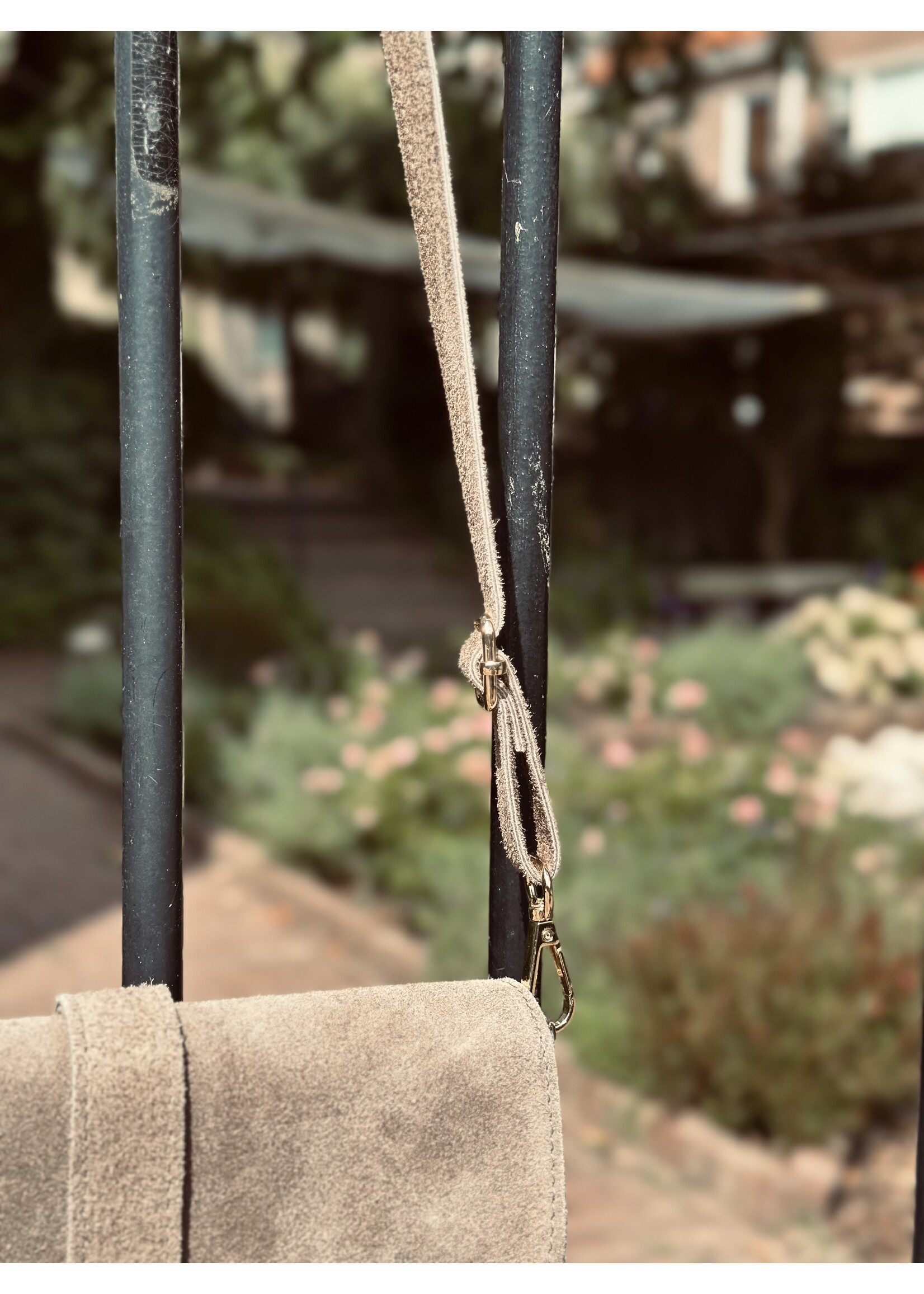 Nelianne suède bag camel