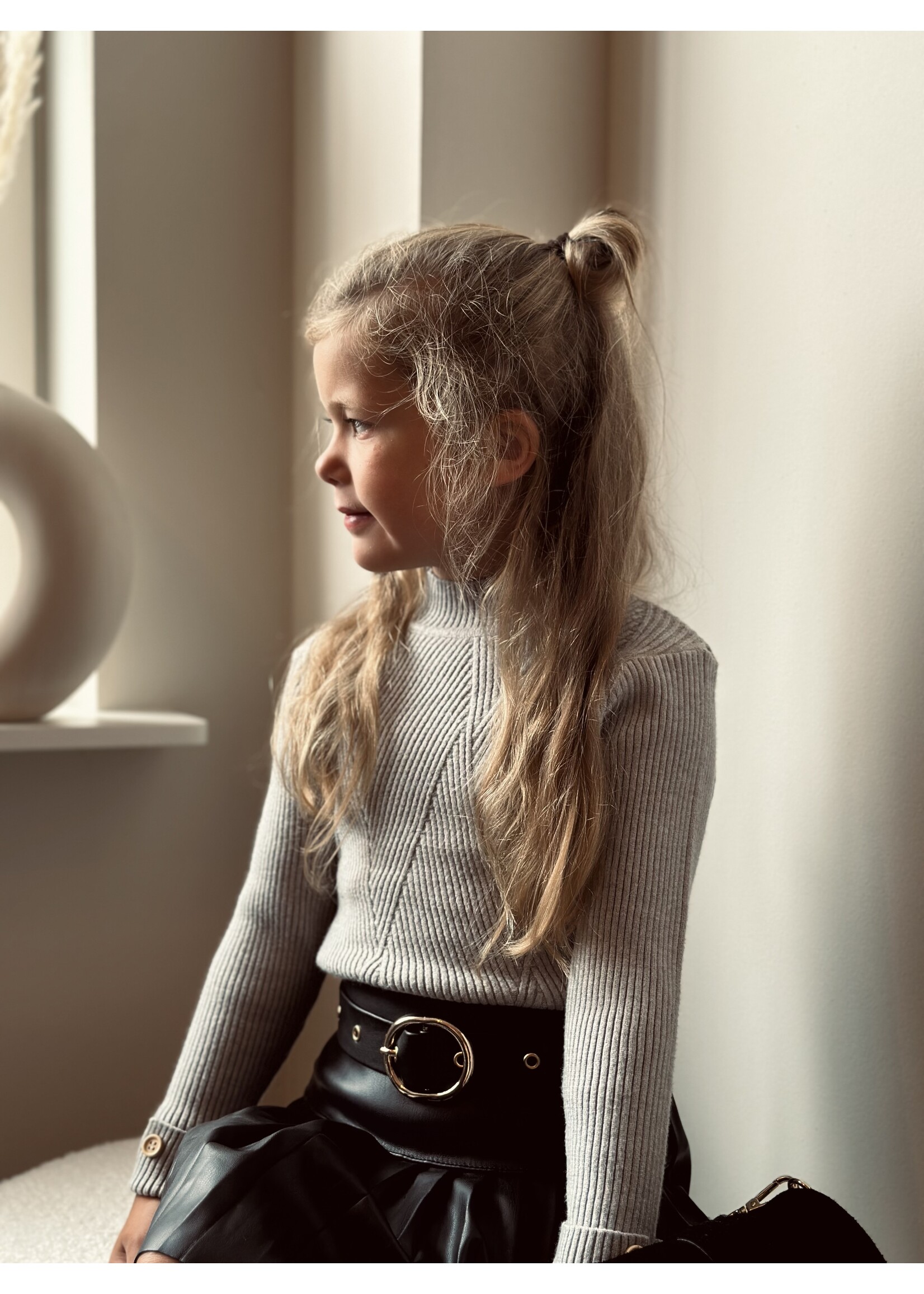 Sterre top grey print