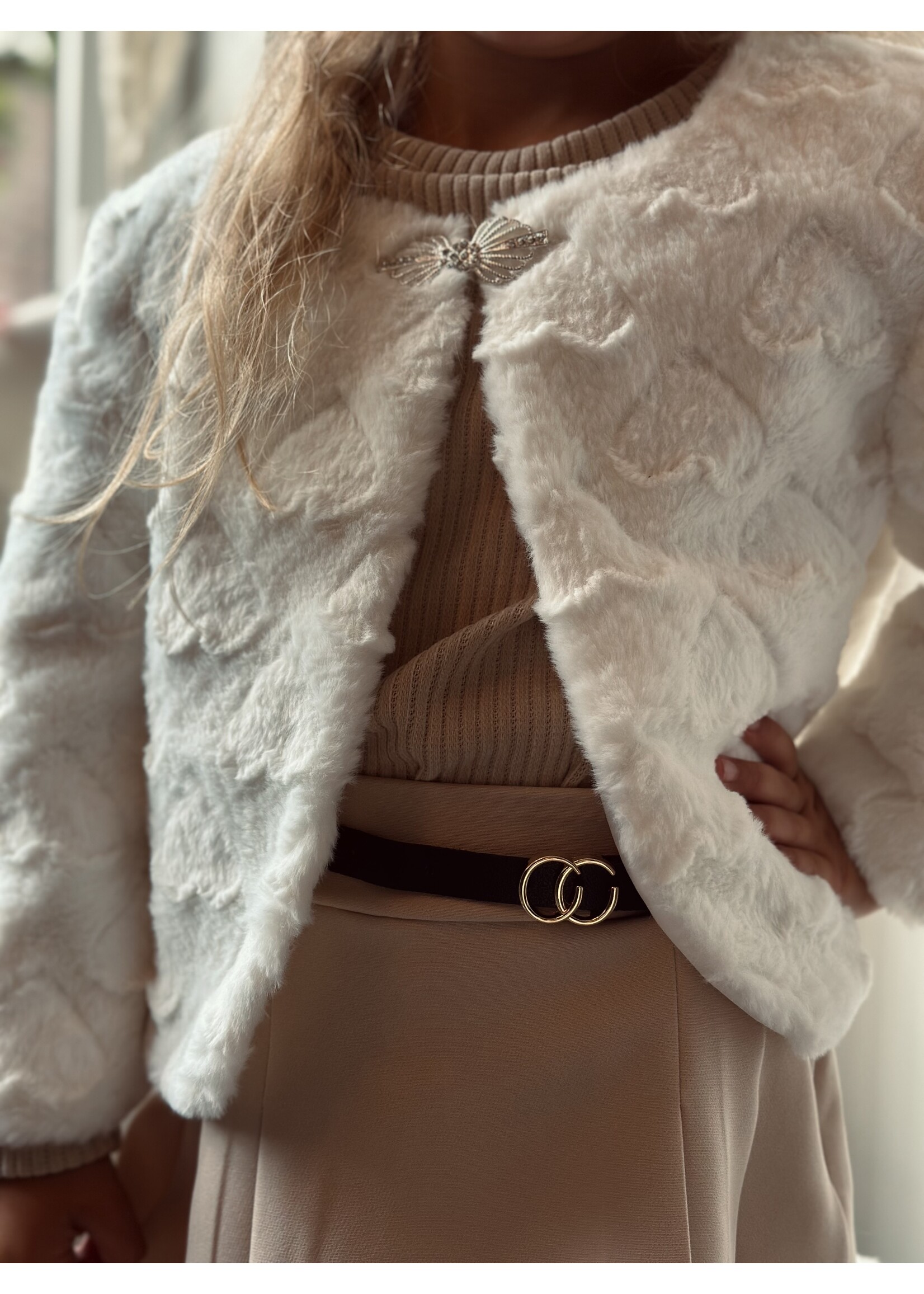 Annemijne jacket offwhite