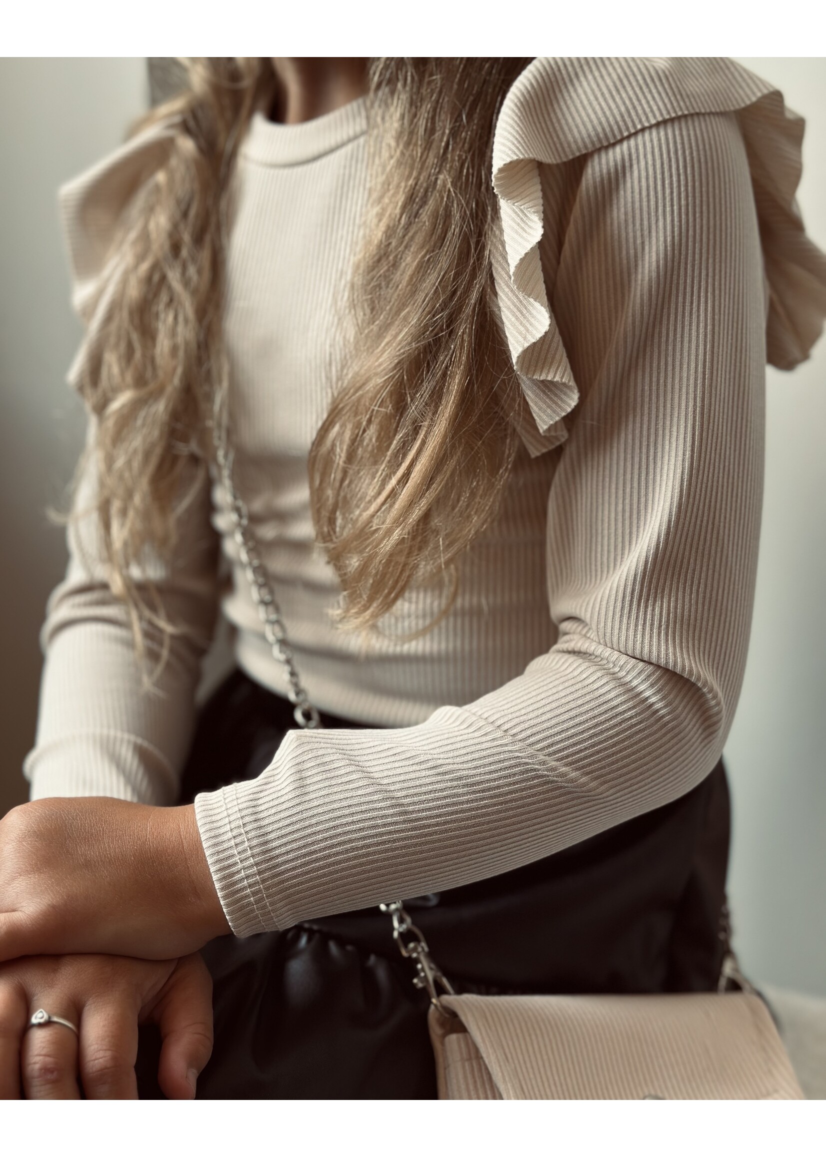 Lynn top light beige