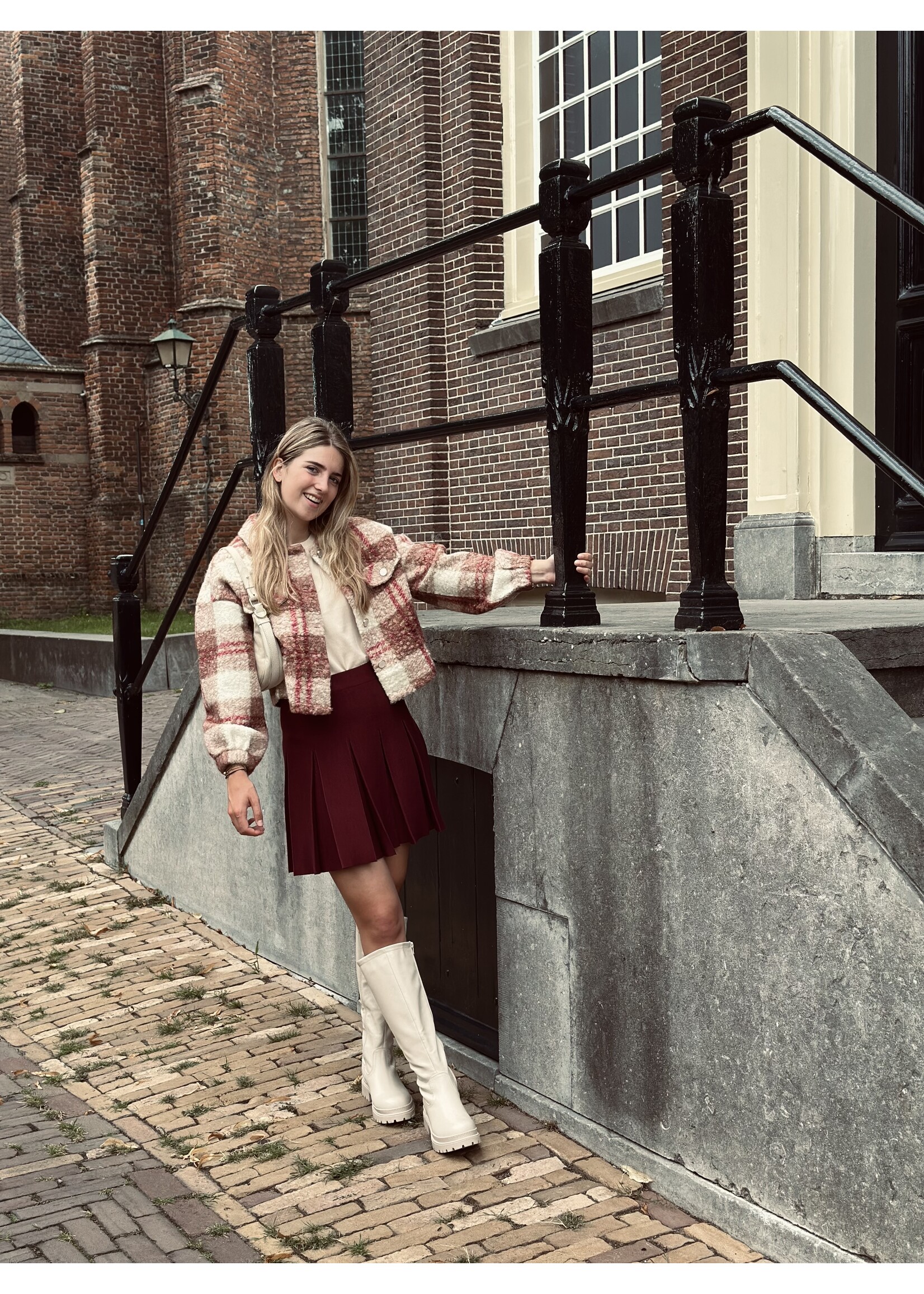 Ze-Ze Ze-Ze Philene jacket pink print