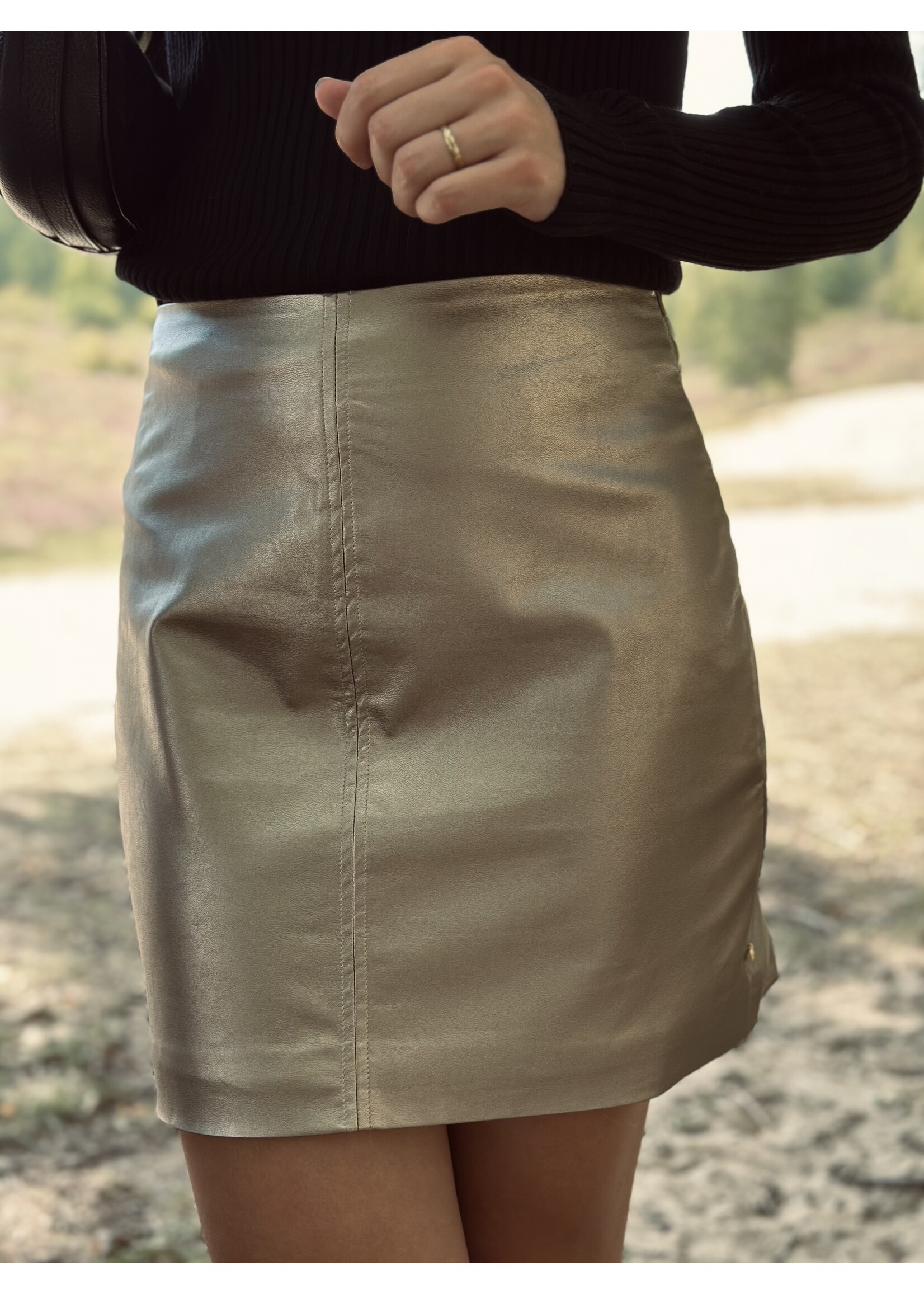 ACCENTIL Accentil Linde skirt Bronze
