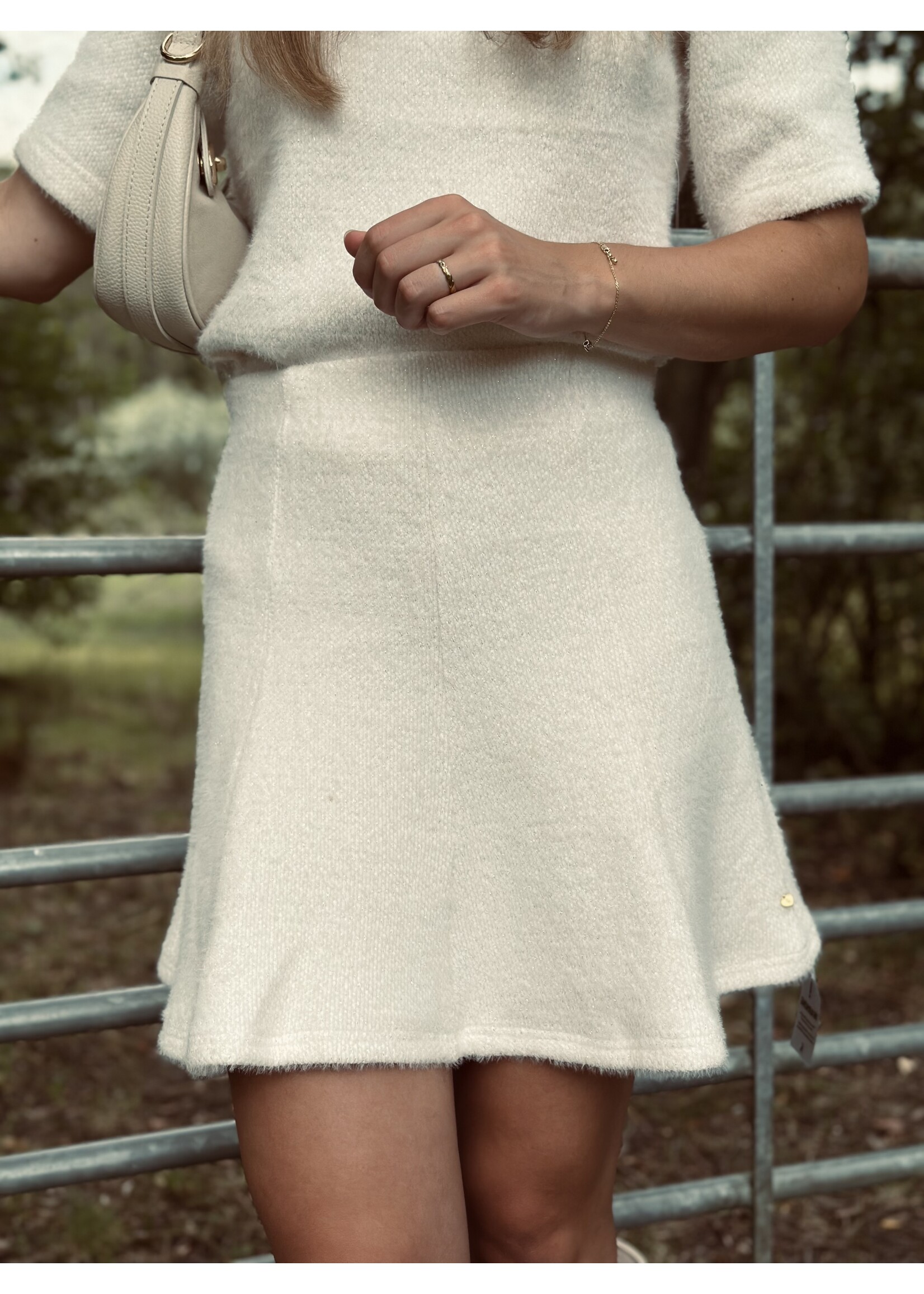 ACCENTIL Accentil Amelie skirt Offwhite