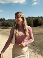 Ze-Ze ZE-Ze Rianne turtle top light pink