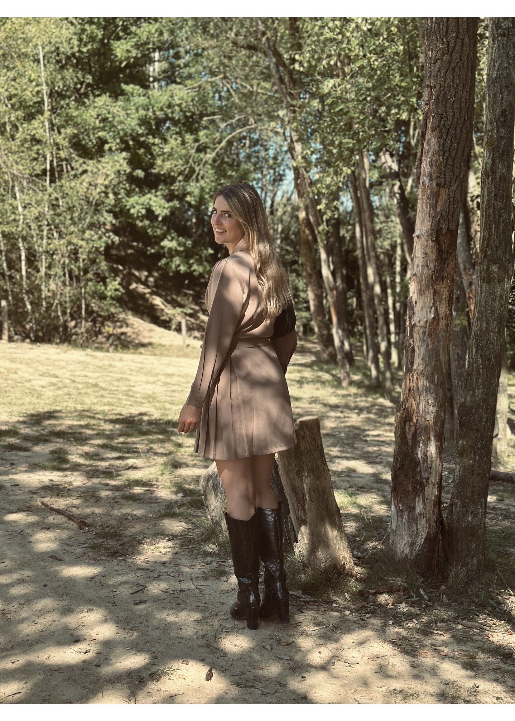 Sady blazer dress beige