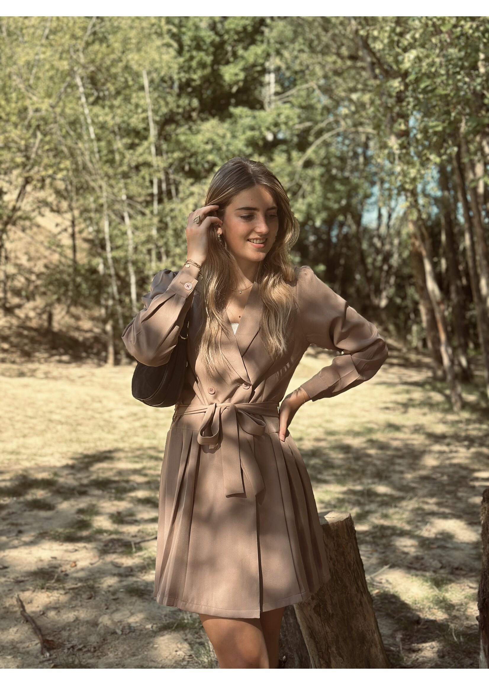 Sady blazer dress beige