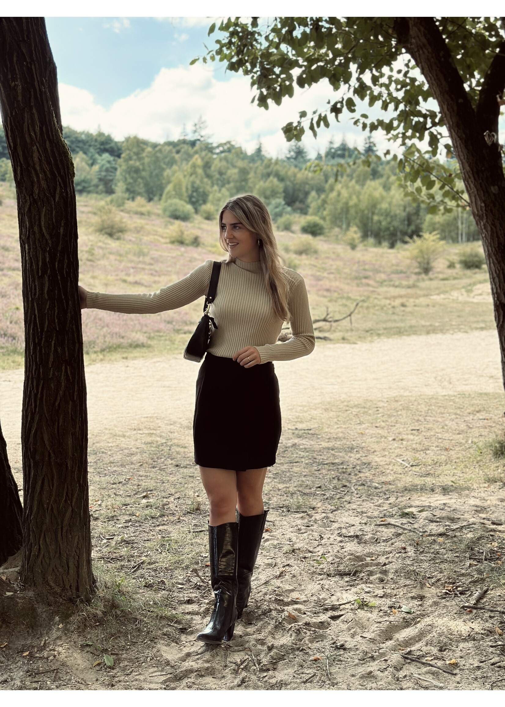 Merle top beige