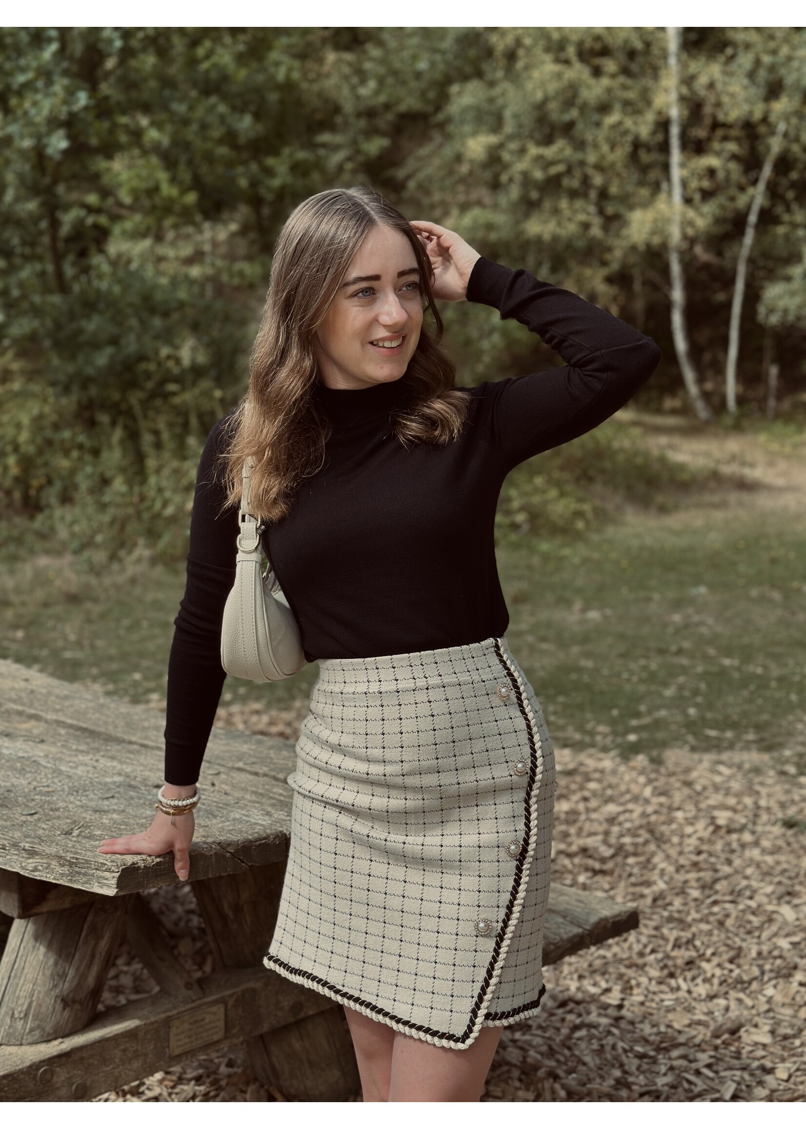 Ze-Ze Ze-Ze Rianne turtle top black