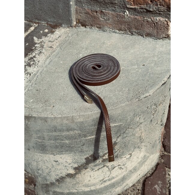 Valerie wrap belt brown One Size