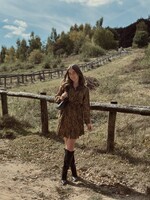 Lofty Manner Lofty Manner Lilla dress black print