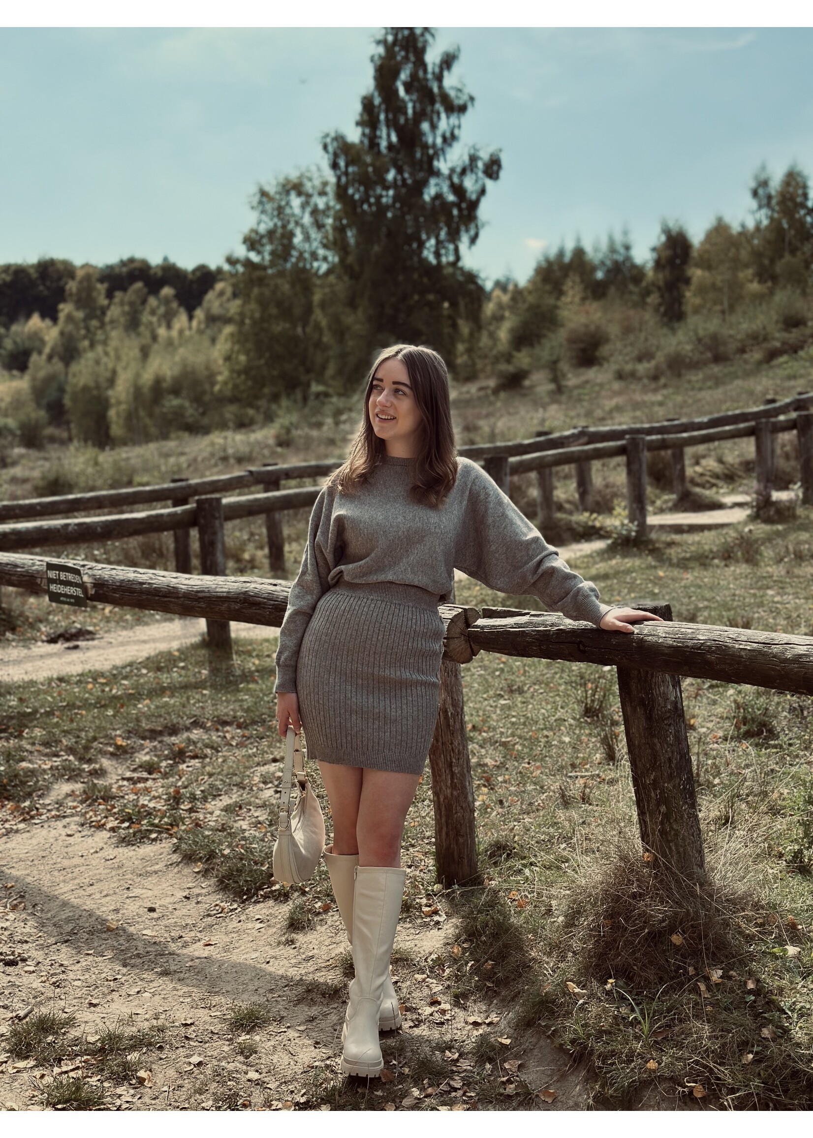 Lofty Manner Lofty Manner Elayna sweater grey