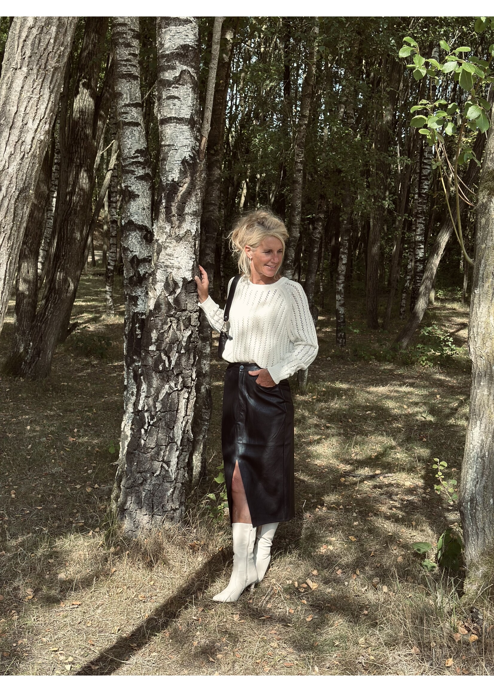 Noisy May Noisy May Serina sweater offwhite