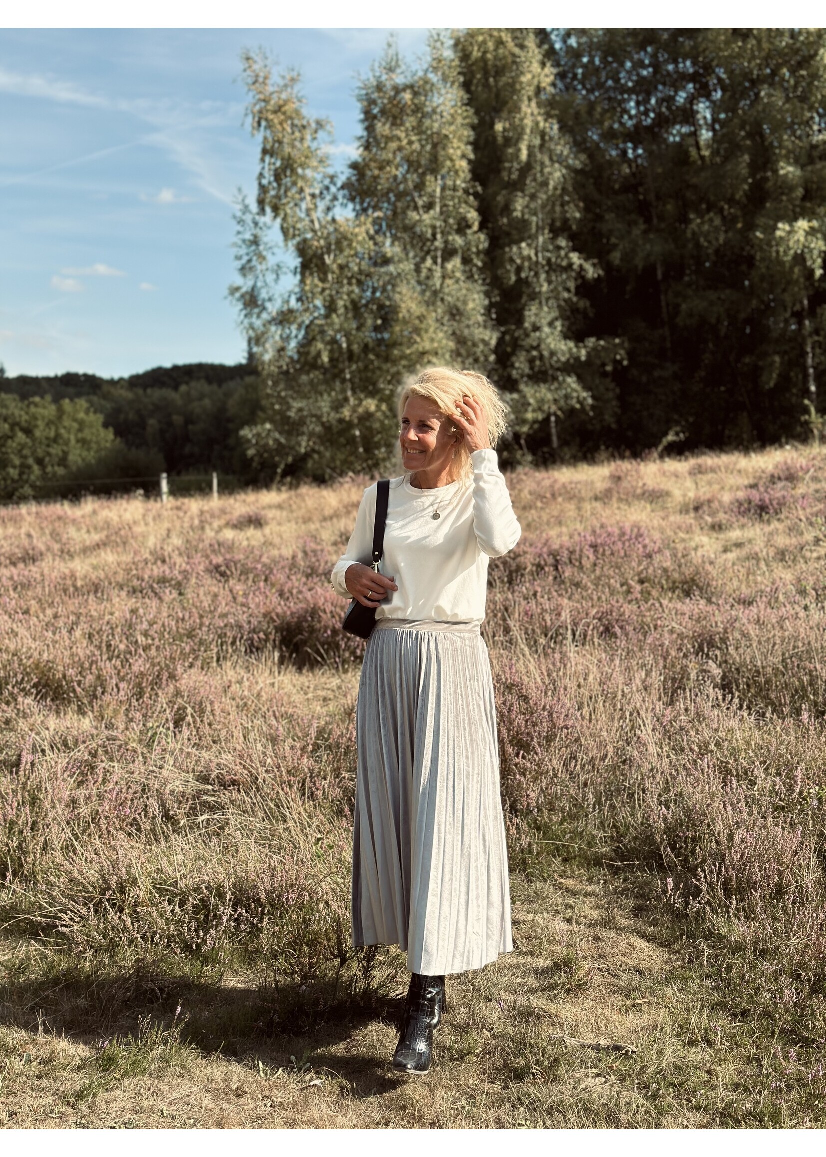 Hiske sweater offwhite