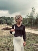 Elvira Elvira Cotta blouse dark brown