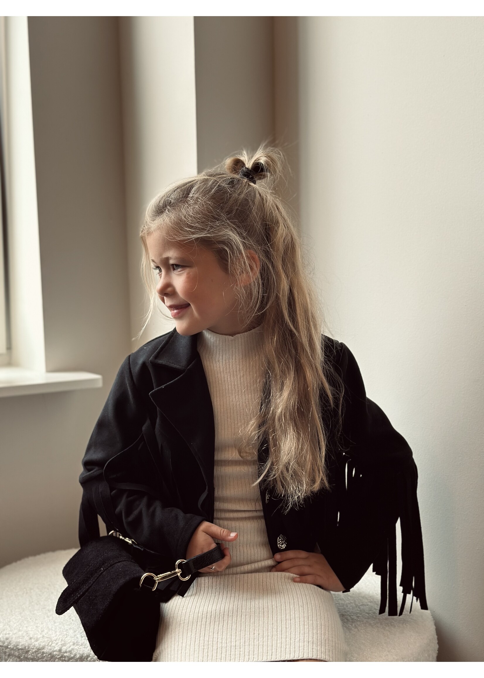 Lizeann suède jacket black